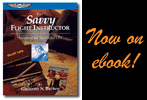 SAVVY FLIGHT INSTRUCTOR book